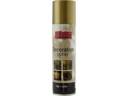 Dekorace - barva zlatá sprej 150 ml