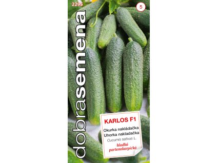 Dobrá semena Okurka nakl. - Karlos F1 partenokarpická hu 1,2g