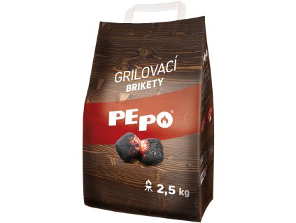 Brikety PE-PO grilovací 2,5kg