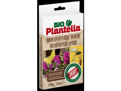 Desky lepové BIO PLANTELLA motýl 10ks