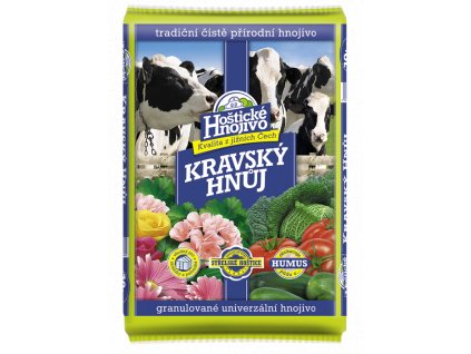 Hnůj kravský HOŠTICKÝ 10kg