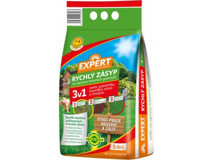 Zásyp rychlý EXPERT na opravu travních porostů 5l