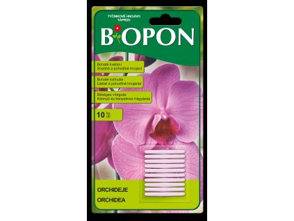 Hnojivo BIOPON tyčinkové na orchideje 10ks