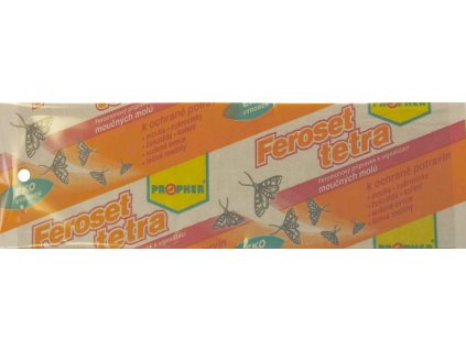 Feroset Tetra lepový pás na potravinářské moly, 20 x 6 cm