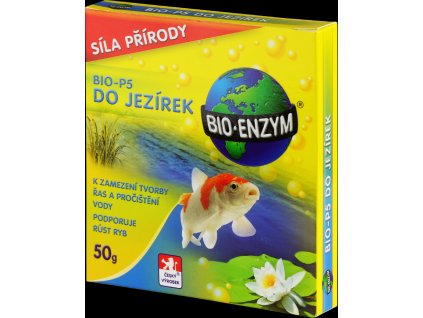 Aktivátor do jezírek BIO-P5 proti řasám a znečištění 50g