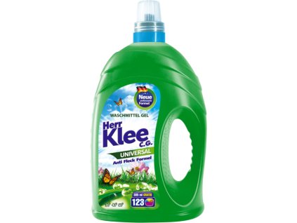 Herr Klee Universal prací gel, 123 praní, 4,305 l