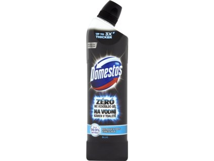 Domestos WC gel Zero Blue na vodní kámen, 750 ml