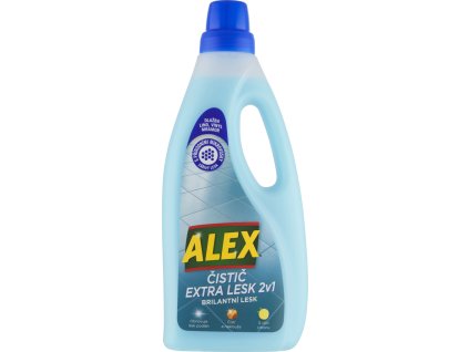 Alex Čistič extra lesk 2v1 na dlažbu, lino s vůní citronu, 750 ml