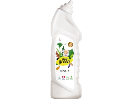 Real Green Clean Toalety WC čistič, 750 g