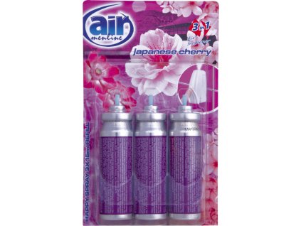 Air Menline Japanese Cherry Refill  náplň do osvěžovač vzduchu 3× 15 ml