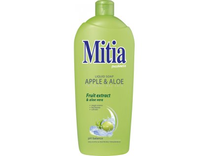 Mitia Apple & Aloe tekuté mýdlo, náplň, 1 l