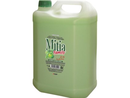 Mitia Family Green Apple tekuté mýdlo, 5 l