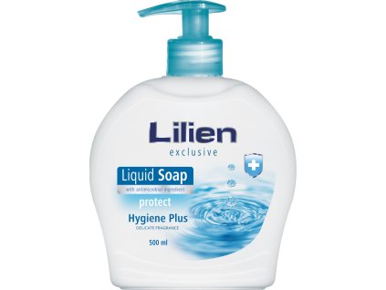 Lilien Hygiene Plus antimikrobiální tekuté mýdlo, 500 ml