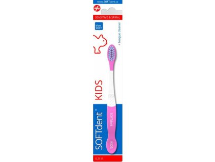 SOFTdent Kids dětský zubní kartáček, extra měkký