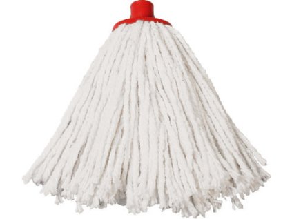 Spokar náhradní bavlna na mop, 160 g, červená
