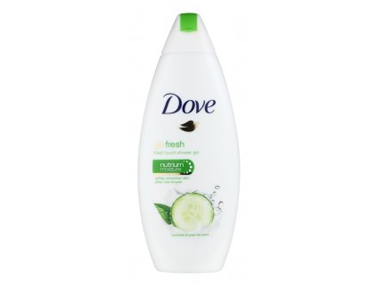 Dove sprchový gel Okurka a zelený čaj, 250 ml