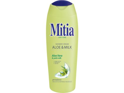 Mitia Soft Care Aloe Vera & Milk sprchový gel, 400 ml
