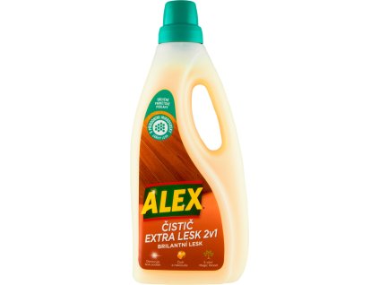 Alex Extra péče 2v1 s leskem, čistič dřevěných podlah, s kokosovým mýdlem, 750 ml