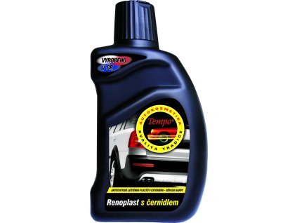 Tempo Renoplast s černidlem leštěnka k čištění tmavých plastů, 300 ml