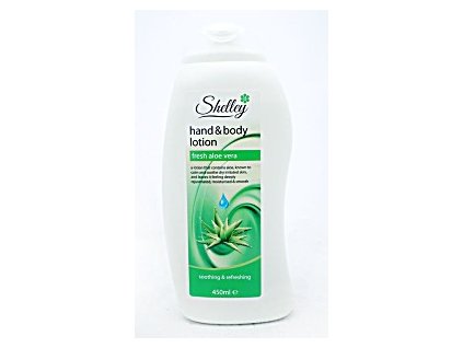 Shelley 450ml Aloe Vera mléko tělové