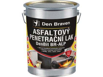 Den Braven DenBit BR-ALP asfaltový penetrační lak, 4,5 kg