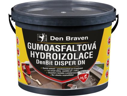Den Braven DenBit Disper DN gumoasfaltová hydroizolace, 10 kg