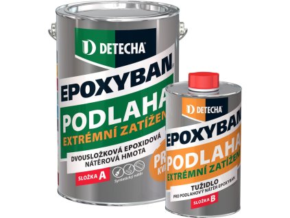 Epoxyban epoxidová barva na podlahy, pro extrémní zátěž, RAL 7045 šedá, 5 kg