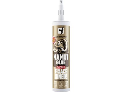 Den Braven Mamut Glue High Tack univerzální montážní lepidlo, černé, 290 ml