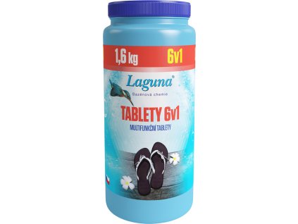 Laguna tablety 6v1 multifunkční pro celosezónní údržbu vody, 1,6 kg