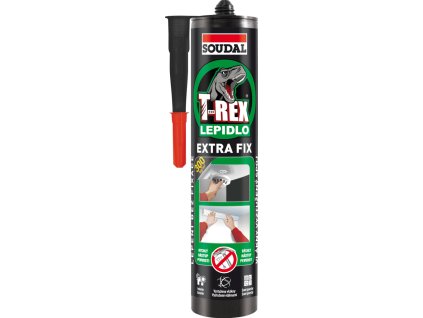 Soudal T-Rex Extra Fix montážní lepidlo, bílé 380 g