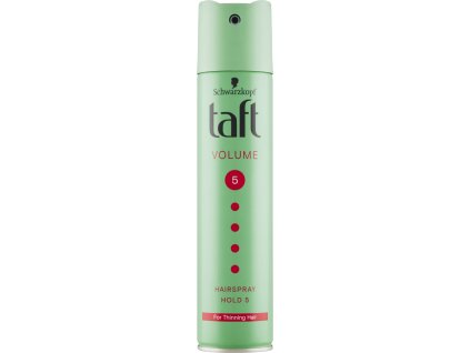 Taft Volume Mega, lak na vlasy s dvojitým push-up efektem, síla fixace 5, 250 ml