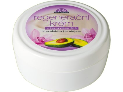 Luna regenerační krém s koenzymem Q10 a avokádem, 200 ml