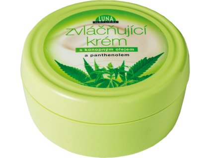 Luna zvláčňující krém s konopným olejem a panthenolem, 200 ml