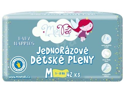 MonPeri - dětské plenky M 5-8kg/42ks