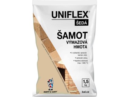 Uniflex šamotová výmazová hmota, 1,5 kg