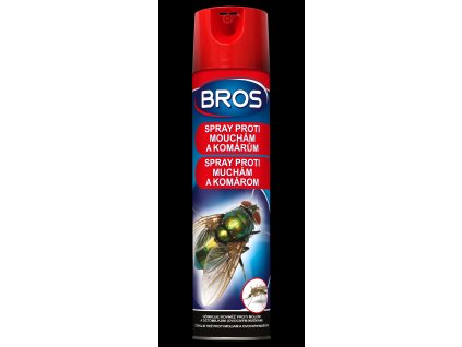 Sprej BROS na mouchy a komáry 400ml