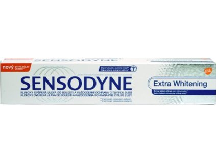 Sensodyne Extra Whitening bělící zubní pasta, 75 ml