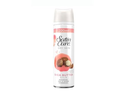 Gillette Satin Care Dry Skin gel na holení pro suchou pokožku pro ženy, 200 ml