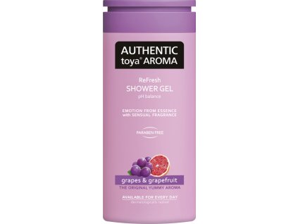 Authentic Toya Aroma Grapes & Grapefruit sprchový gel, 400 ml