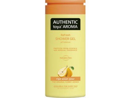 Authentic Toya Aroma Ripe Asian Pear sprchový gel, 400 ml