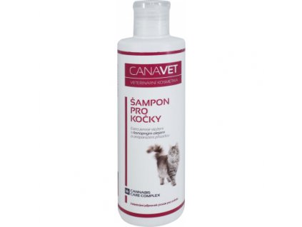 Canavet antiparazitní šampon pro kočky, 250 ml