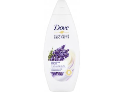 Dove Levandulový olej a rozmarýn sprchový gel, 250 ml