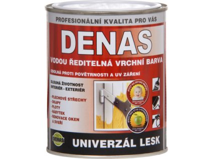 Denas Univerzal lesk vrchní barva na dřevo a kov, 0462 tmavě modrá, 700 g