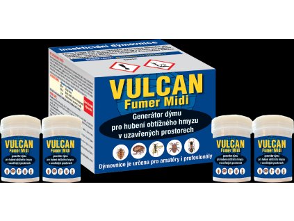 Dýmovnice VULCAN FUMER MIDI 4ks