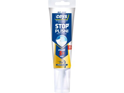 Ceys Stop Plísni sanitární silikon, bílý, tuba 125 ml