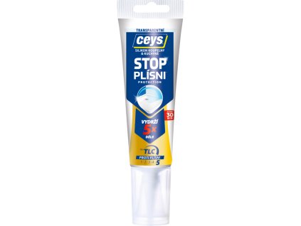 Ceys Stop Plísni sanitární silikon, transparentní, tuba 125 ml