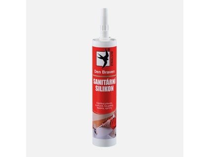 Sanitární silikon 280 ml kartuše transparentní Den Braven