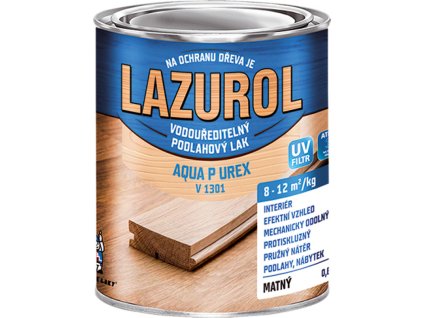 Lazurol Aqua P UREX V1301 mat odolný lak na dřevo bezbarvý, 600 g
