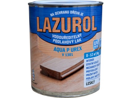 Lazurol Aqua P UREX V1301 lesk odolný lak na dřevo bezbarvý, 600 g