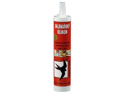 Sklenářský silikon 280 ml kartuše transparentní
